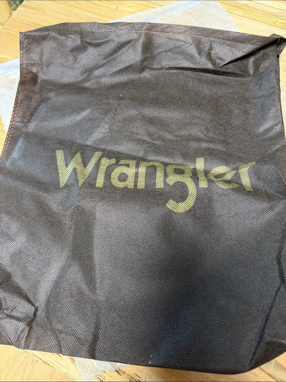 Wrangler Brown, Cream & Yellow Patterned Satchel with Detachable Strap
